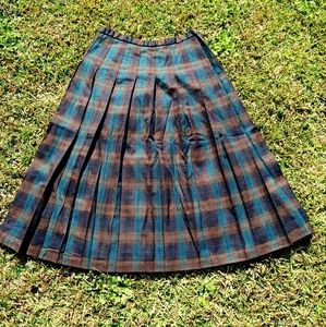 Pendleton wool Vintage skirt